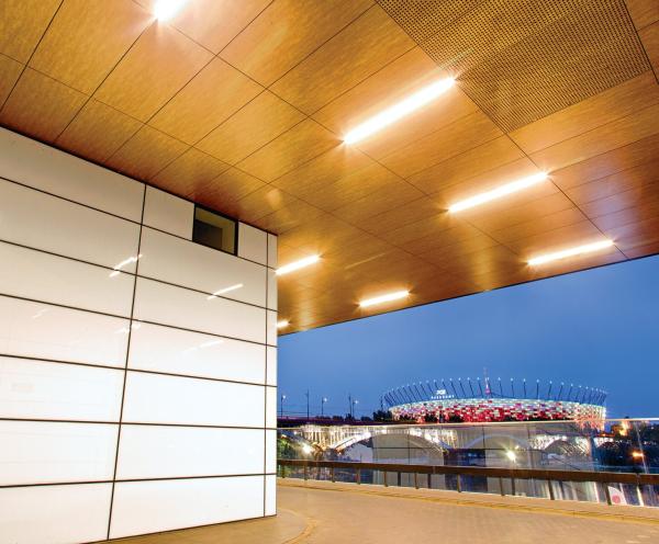 Architekturbeleuchtung mit homogener Lichtwirkung